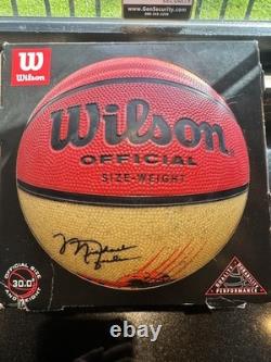 VTG 1993 Michael Jordan Restaurant Wilson Basketball In Box Chicago Bulls NOS