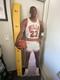 VTG Michael Jordan Cardboard Cut Out Life Size Measure Up 1987 Chicago Bulls
