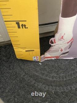 VTG Michael Jordan Cardboard Cut Out Life Size Measure Up 1987 Chicago Bulls
