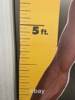 VTG Michael Jordan Cardboard Cut Out Life Size Measure Up 1987 Chicago Bulls