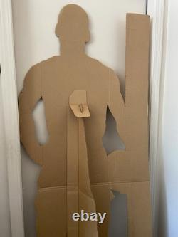 VTG Michael Jordan Cardboard Cut Out Life Size Measure Up 1987 Chicago Bulls