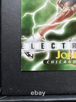 Very Rare 1995-96 Fleer Michael Jordan Electrified #278 Chicago Bulls Error