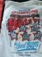 Vintage 1991 Chicago Bulls NBA Championship Rare T-Shirt Jordan Large Used