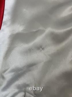 Vintage 1991 Michael Jordan Chicago Bulls Chalk Line Fanimation Jacket M