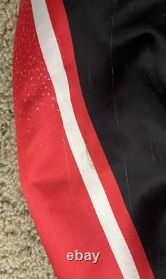 Vintage 1991 Michael Jordan Chicago Bulls Chalk Line Fanimation Jacket M