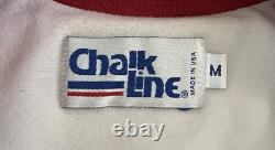 Vintage 1991 Michael Jordan Chicago Bulls Chalk Line Fanimation Jacket M