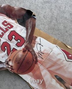 Vintage 1996 Upper Deck Michael Jordan Life-Size Cardboard Cutout Stand-Up
