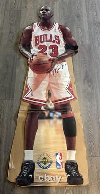 Vintage 1996 Upper Deck Michael Jordan Life-Size Cardboard Cutout Stand-Up Vintage 1996 Upper Deck Michael Jordan Life-Size Cardboard Cutout Stand-Up