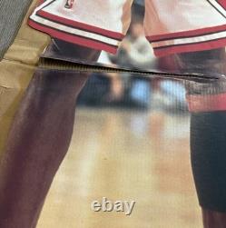 Vintage 1996 Upper Deck Michael Jordan Life-Size Cardboard Cutout Stand-Up
