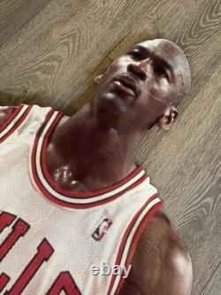 Vintage 1996 Upper Deck Michael Jordan Life-Size Cardboard Cutout Stand-Up