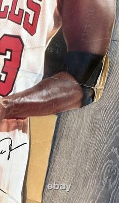 Vintage 1996 Upper Deck Michael Jordan Life-Size Cardboard Cutout Stand-Up