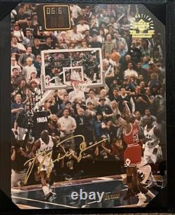 Vintage 1998 Upper Deck MICHAEL JORDAN Career Shots (2) Photos- LE # 21/23000