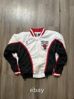 Vintage 90s Champion Chicago Bulls Michael Jordan Size M Warm-Up Jacket