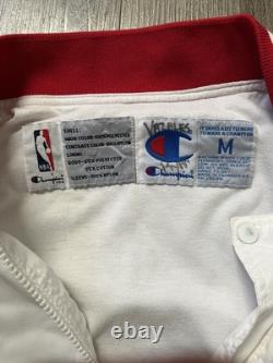 Vintage 90s Champion Chicago Bulls Michael Jordan Size M Warm-Up Jacket