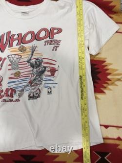 Vintage 90s Chicago Bulls Michael Jordan 3 Peat T Shirt XL NBA USA
