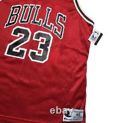 Vintage Champion Michael Jordan Chicago Bulls Jersey Men's Size 48 XL NWT 90s