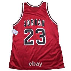 Vintage Champion Michael Jordan Chicago Bulls Jersey Men's Size 48 XL NWT 90s