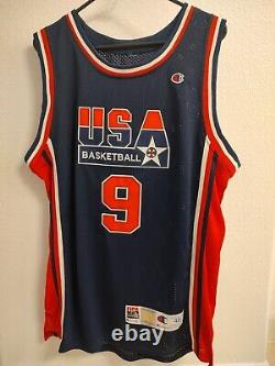 Vintage Champion Michael Jordan Team USA Dream Team Olympic Jersey Size 48 NWT