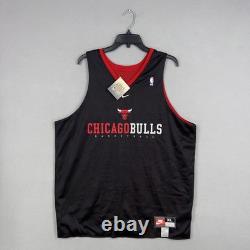 Vintage Chicago Bulls Jersey XL Reversible Nike Basketball Michael Jordan USA