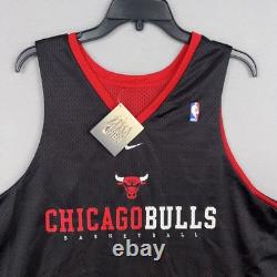Vintage Chicago Bulls Jersey XL Reversible Nike Basketball Michael Jordan USA