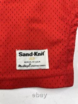 Vintage Michael Jordan #23 Chicago Bulls NBA Sand-Knit Macgregor Jersey Size 42