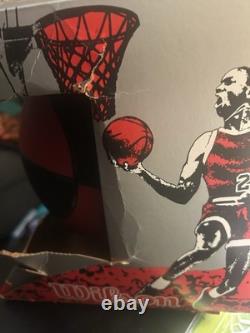 Vintage Michael Jordan Air Attack Basketball with Original Box & 1/1988 Receipt