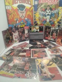 Vintage Michael Jordan/Chicago Bulls Memorabilia Combo Package? +2 #1Comics