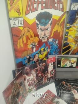 Vintage Michael Jordan/Chicago Bulls Memorabilia Combo Package? +2 #1Comics