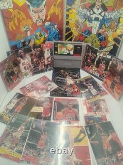 Vintage Michael Jordan/Chicago Bulls Memorabilia Combo Package? +2 #1Comics