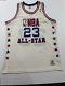 Vintage Michael Jordan Jersey Size XL White NBA All Star Game Sand Knit 80s MJ