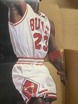 Vintage Michael Jordan Life Size Cardboard Cut Out 8' ft Display 1993 Gatorade