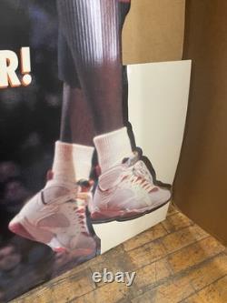 Vintage Michael Jordan Life Size Cardboard Cut Out 8' ft Display 1993 Gatorade Vintage Michael Jordan Life Size Cardboard Cut Out 8' ft Display 1993 Gatorade