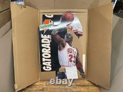 Vintage Michael Jordan Life Size Cardboard Cut Out 8' ft Display 1993 Gatorade