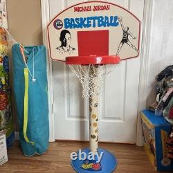 Vintage Michael Jordan Lil' Sport Basketball Hoop Ohio Art Kids 1990s