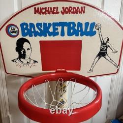 Vintage Michael Jordan Lil' Sport Basketball Hoop Ohio Art Kids 1990s