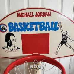 Vintage Michael Jordan Lil' Sport Basketball Hoop Ohio Art Kids 1990s
