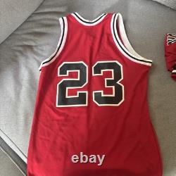 Vintage Michael Jordan MacGregor Sand Knit Basketball Jersey Size Large