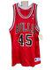 Vintage NWT Michael Jordan Chicago Bulls jersey mens size 48 Champion red New