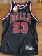 Vintage Nike Michael Jordan Chicago black Jersey Authentic Original Tags Sz 44