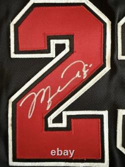 Vintage Nike Michael Jordan Chicago black Jersey Authentic Original Tags Sz 44