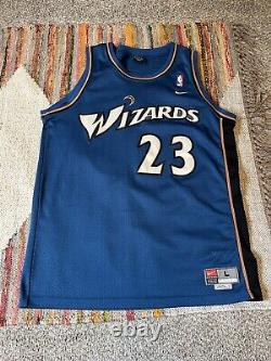 Vintage Nike Michael Jordan Washington Wizards Swingman Jersey #23 Mens Size L