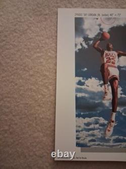Vintage Nike Poster Card Sky Jordan Michael Jordan