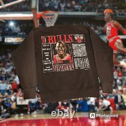 Vintage Nutmeg NBA Michael Jordan Chicago Bulls Basketball Crewneck