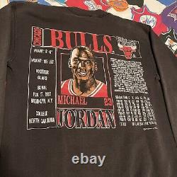 Vintage Nutmeg NBA Michael Jordan Chicago Bulls Basketball Crewneck