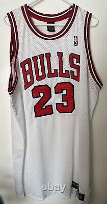 Vtg Authentic Michael Jordan Chicago Bulls 1997-98 Nike Pro-cut Jersey 50+4 Sewn