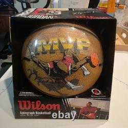 Wilson Michael Jordan Autograph MVP Basketball Official Size In Original Box